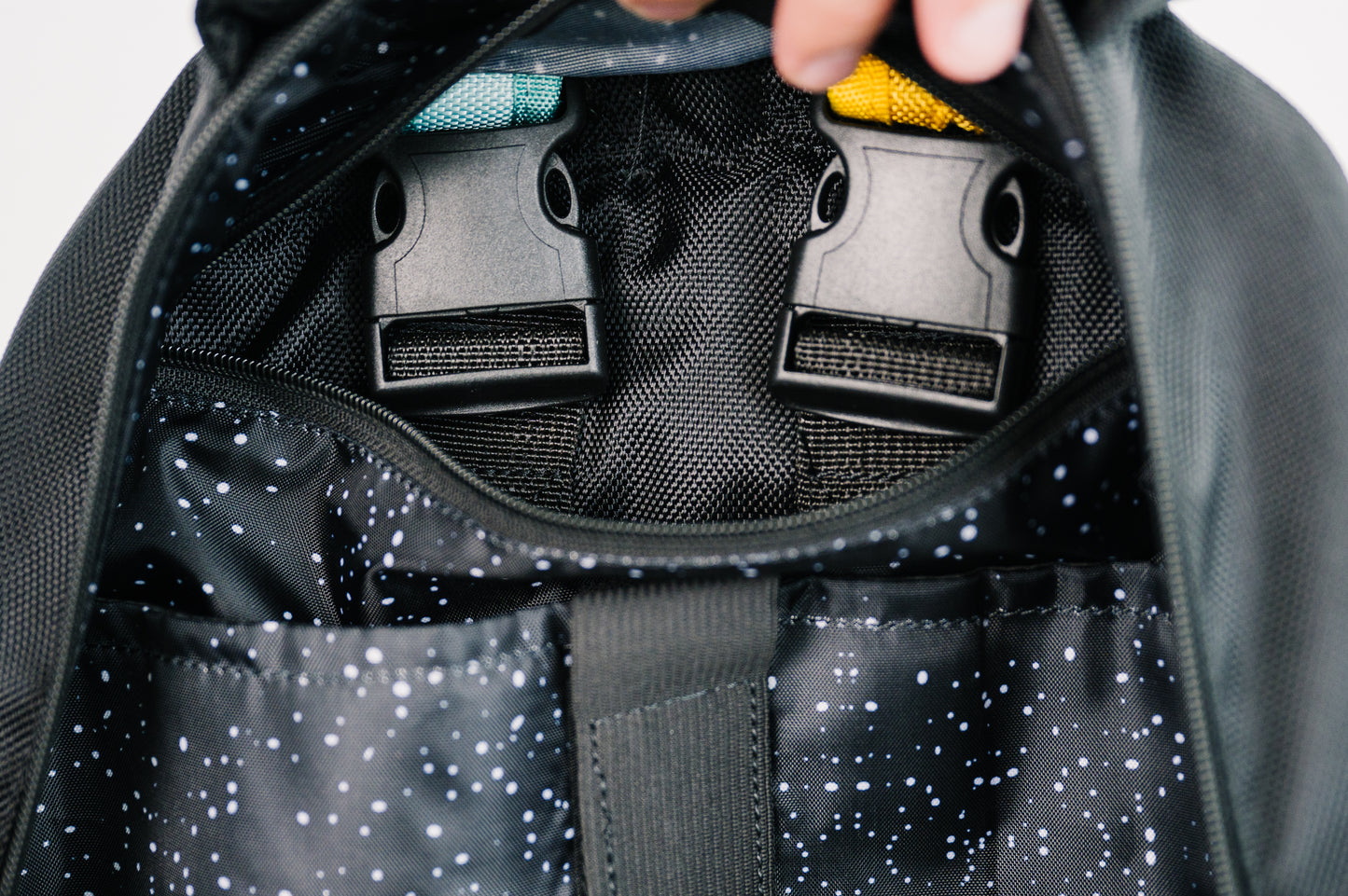 Stellar Grey / Cosmic Black JETPAKK Backpack Basic Kit